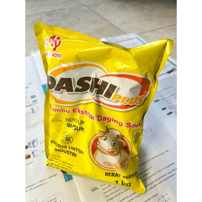 

Dashi plus bumbu ekstrak daging sapi, Kemasan 1kg, Bumbu serbaguna