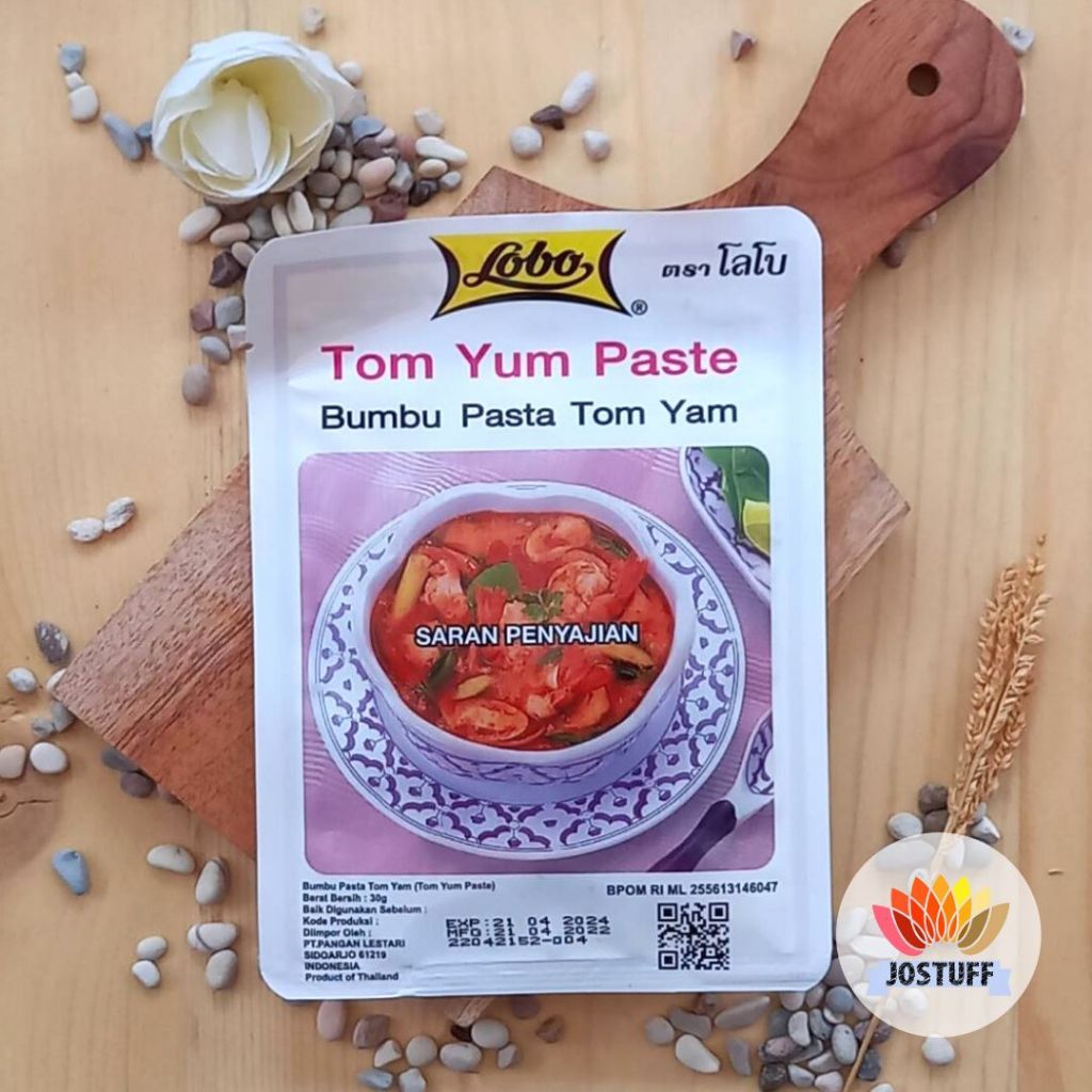 

Tom Yum Tom Yam Paste Cap Lobo 30 gram