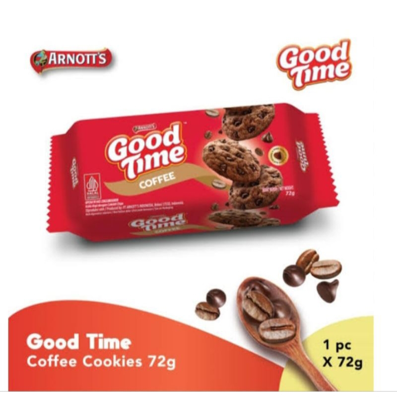 

Good Time/Biskuit Good Time/Cemilan Keluarga/Good Time Cookies Chochocips/Good Time Classic Cokelat