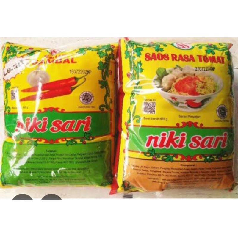 

SAOS SAMBAL/SAOS EXTRA PEDAS NIKISARI 655GR