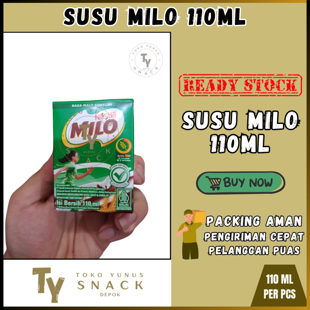 

SUSU KOTAK MILO 110ML COKLAT