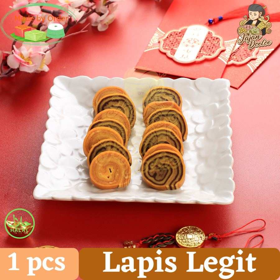 

Lapis Legit Bulat , Kue Basah , Jajanan pasar