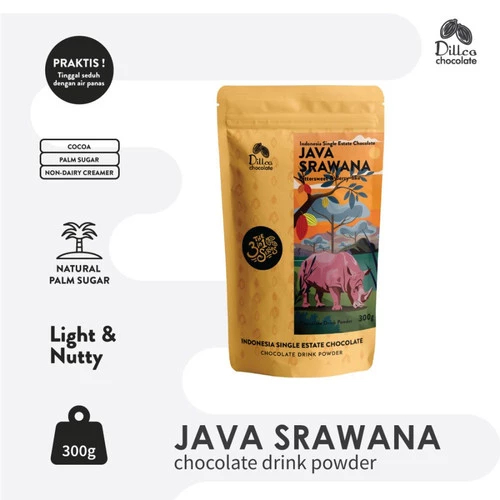 

Dillco Chocolate JAVA SRAWANA 3in1 300 Gram Bubuk Minuman Chocolate