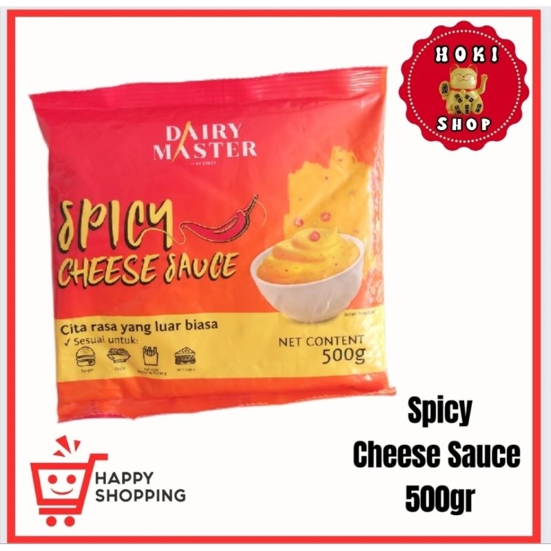 

Dairy Master Spicy Cheese Sauce 500gr / Saus Keju Pedas / Dairy Cheese Sauce