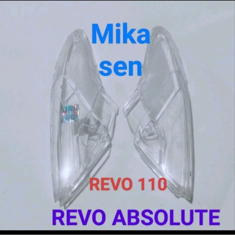 Mika lampu stop /mika sen belakang Revo Absolute/Revo 110