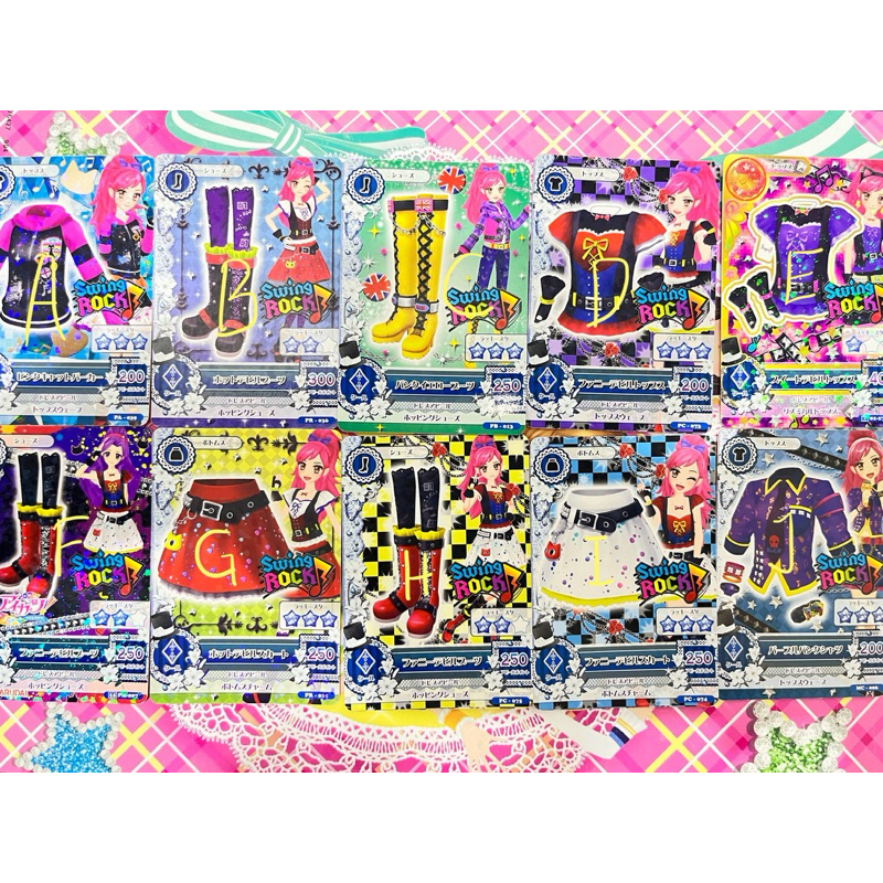 Kartu Aikatsu Jepang Satuan Swing Rock Promotion Satuan Hot Devil Seira Otoshiro MCD Original Langka