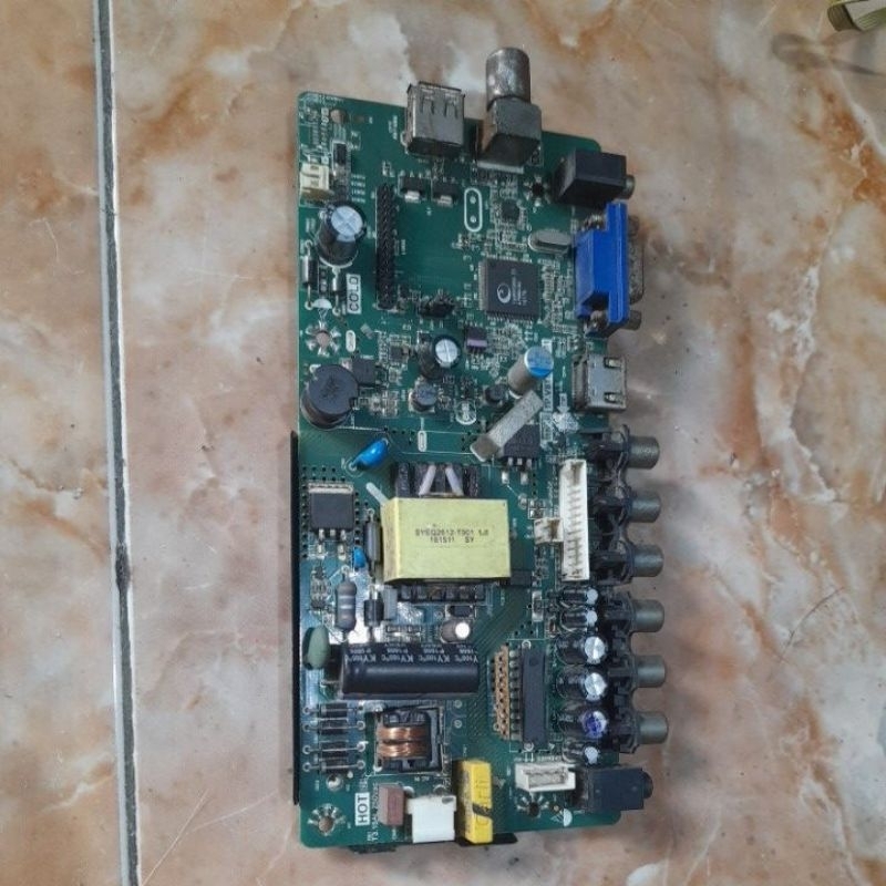 Mainbord tv led Akari 24 inch LE 24K881D
