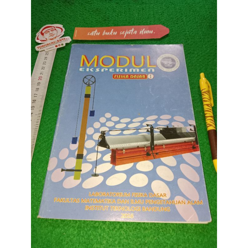 Buku Modul Eksperimen Fisika Dasar #1 by Laboratorium Fisika Dasar ITB.