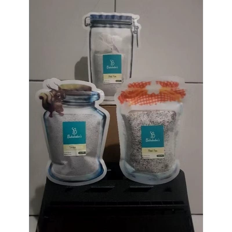 

Bubuk minuman kekinian Green tea, Thai tea, Lemon Grass, Taro, Coffee Latte, Avocado coffee 1 liter kemasan oleh oleh