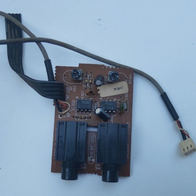 Preamp Mic Polytron  Stereo + Echo Effect