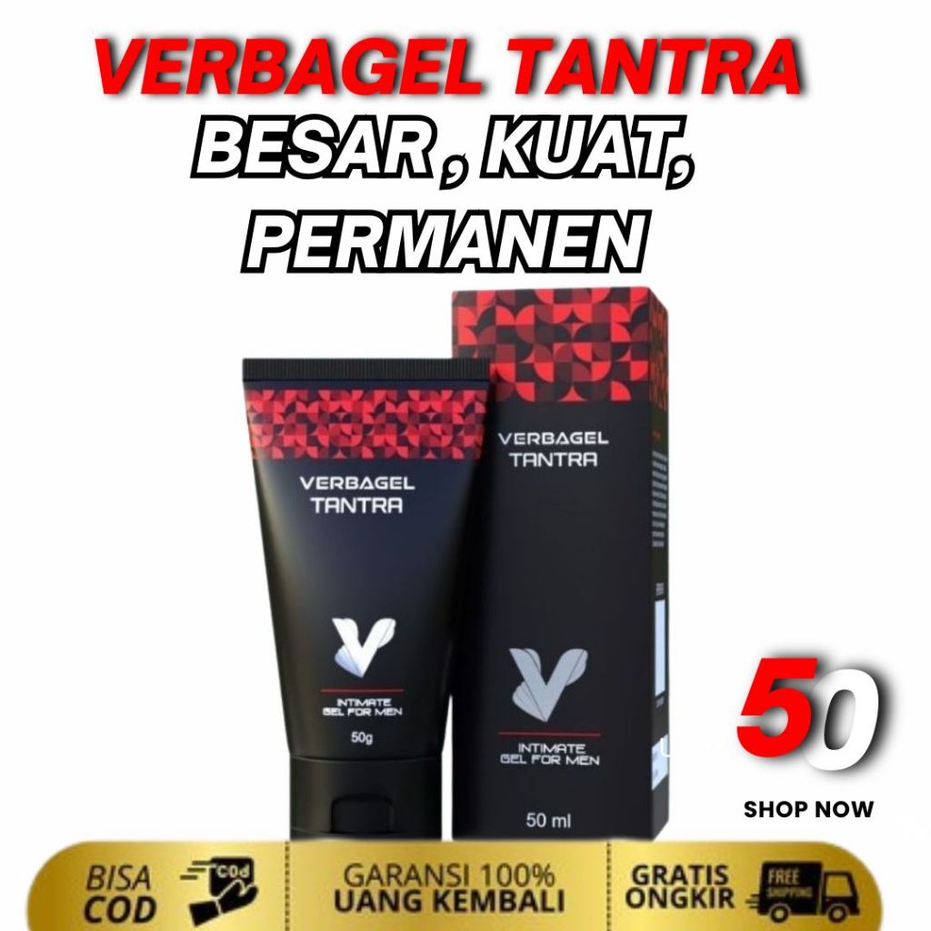 Tsn- Verbagel Tantra 50ml Minyak Pembesar & Penguat Original BPOM