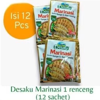 

Desaku marinasi/bumbu marinasi desaku isi 1renceng 12bks