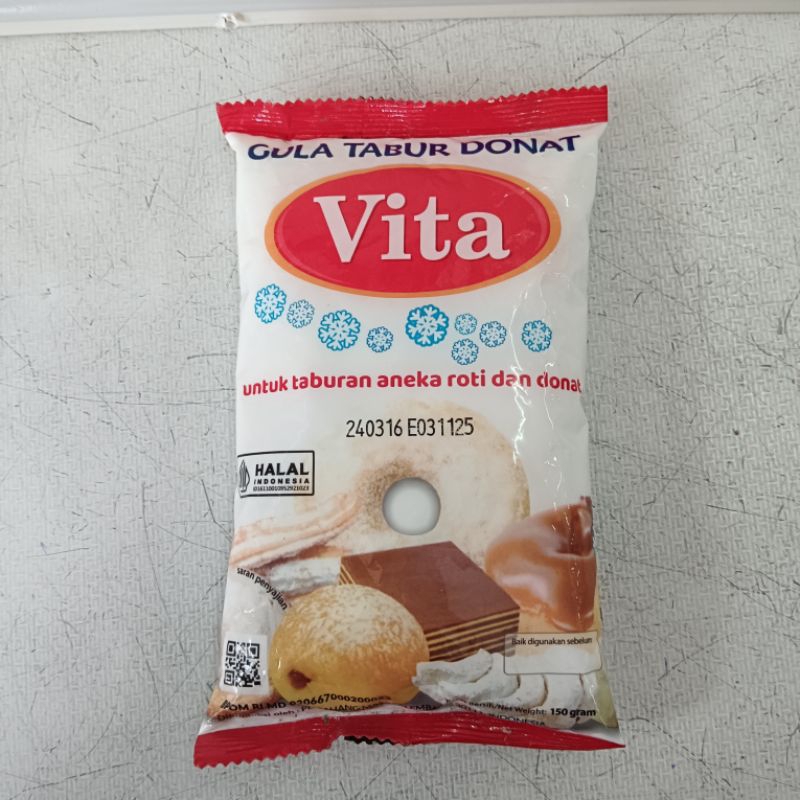 

Gula tabur donat Vita 150g