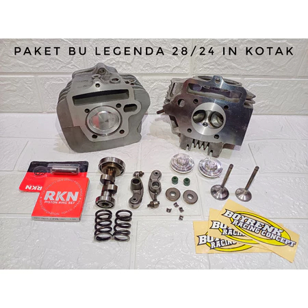 PAKET BORE UP HEAD / KOP DAN BLOK LEGENDA / SUPRAFIT~BOYRENK RACING