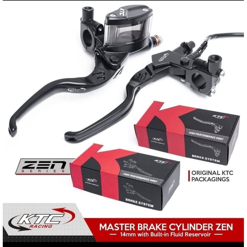 Master Rem KTC Racing Zen Model Oval SEPASANG Universal Bebek&Matic Original KTC