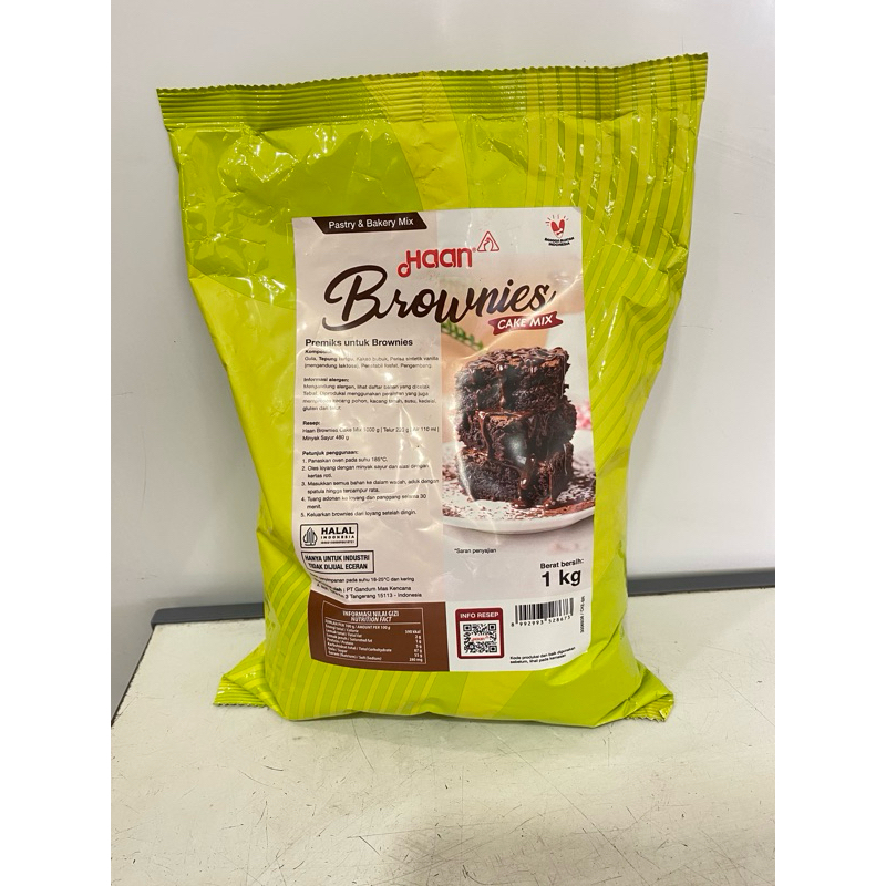 

Haan Brownies Cake Mix 1kg