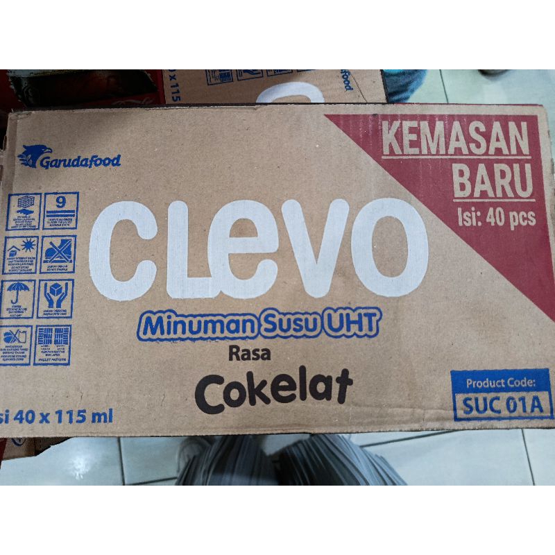 

CLEVO MINUMAN SUSU UHT RASA COKELAT ISI 40 PCS X 115 ML