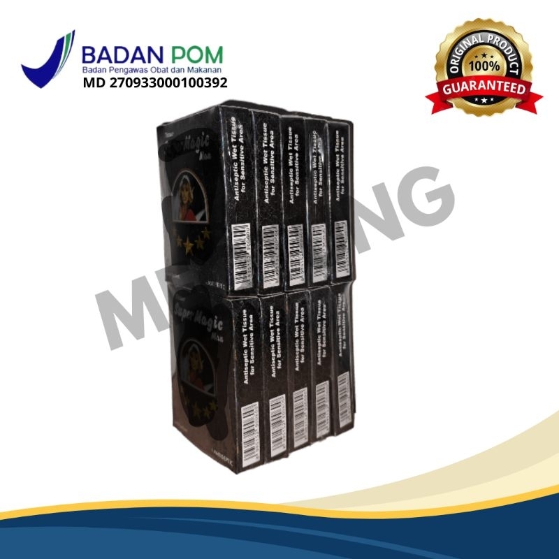 TISU ANTISEPTIK AJAIB SUPER MAGIC COD