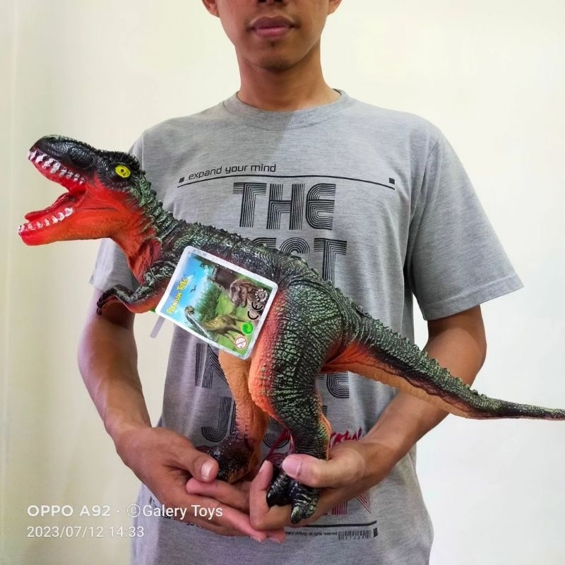Dinosaurus Karet Jumbo Ada Suara Dinosaurus