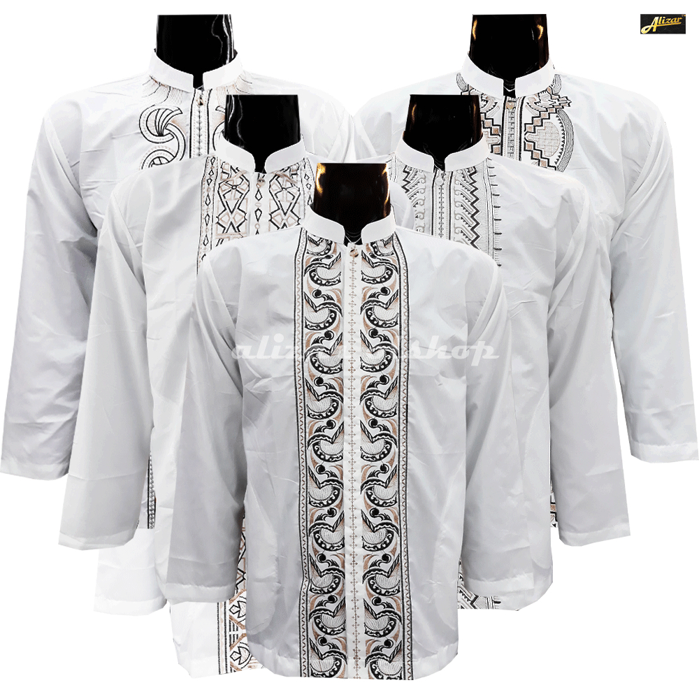 Koko Kemko Pria Dewasa Bju Cwo Moeslim Kekinian Pakaian Kameja Kokokemko Lakik Termurah Baju Muslim 