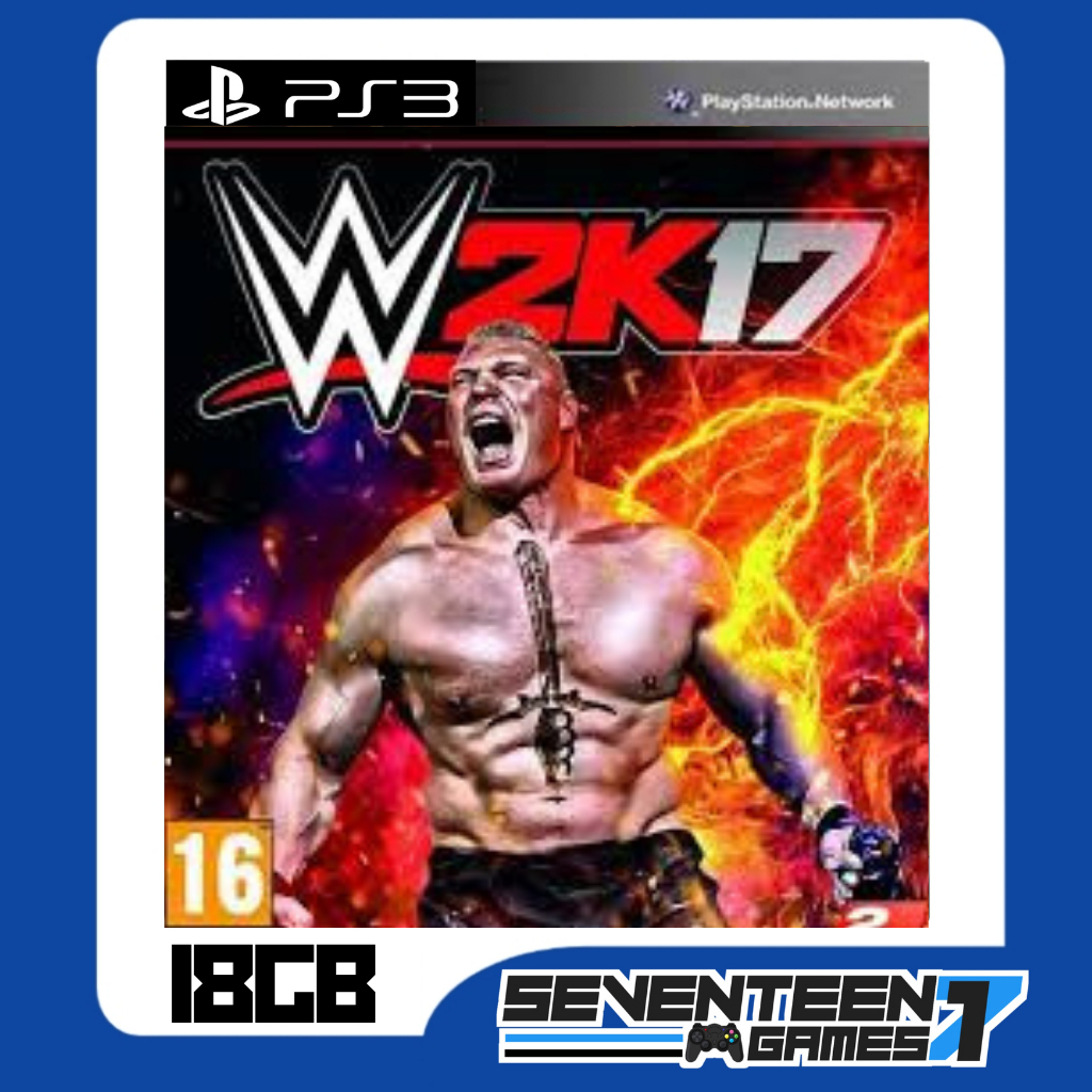 WWE 2K17 Game Ps3 Cfw Hfw Hen