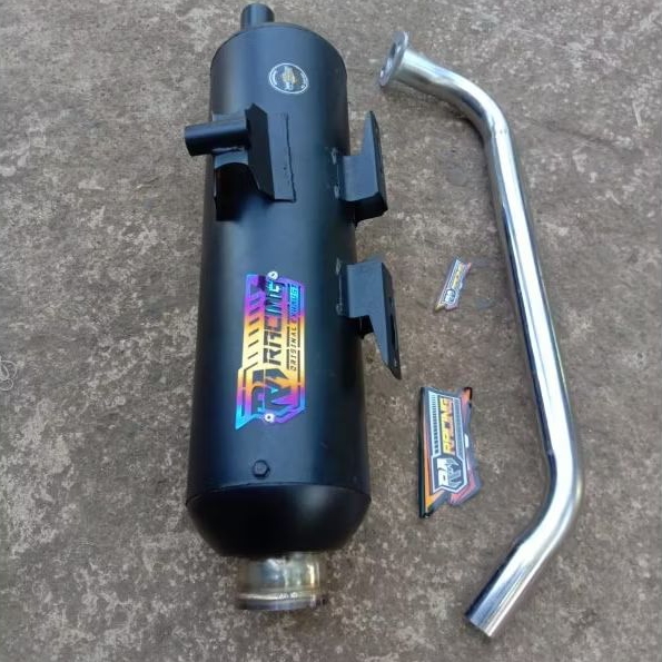 Knalpot SHIJIRO Original RA-RACING Vario 125 150 Beat Scoopy Mio N-max Lexi Fino X ride Aerox