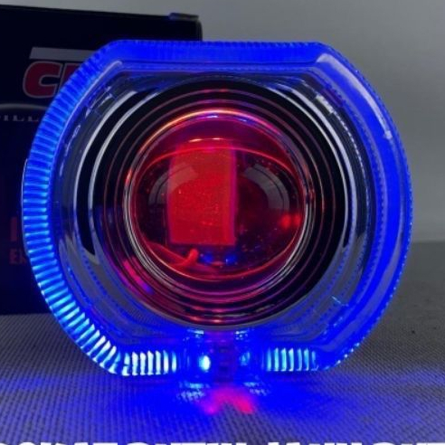 Lampu Projie Biled Ala Ala 2,5 inch Projie Biled Cut Off 2.5 inch Lampu Biled Cut Off Mini Lampi Tem