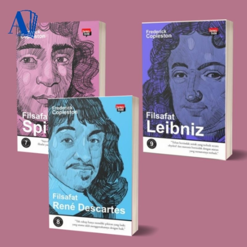 Buku Paket Filsafat Spinoza/Filsafat Rene Descartes/Filsafat Leibnis