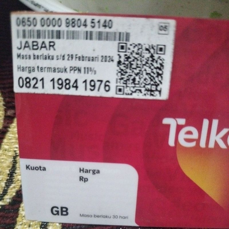 Nomor Cantik Telkomsel Tahun Lahir
