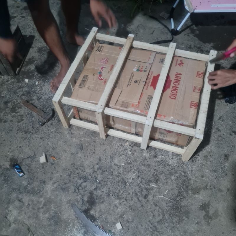 

extra packing kayu