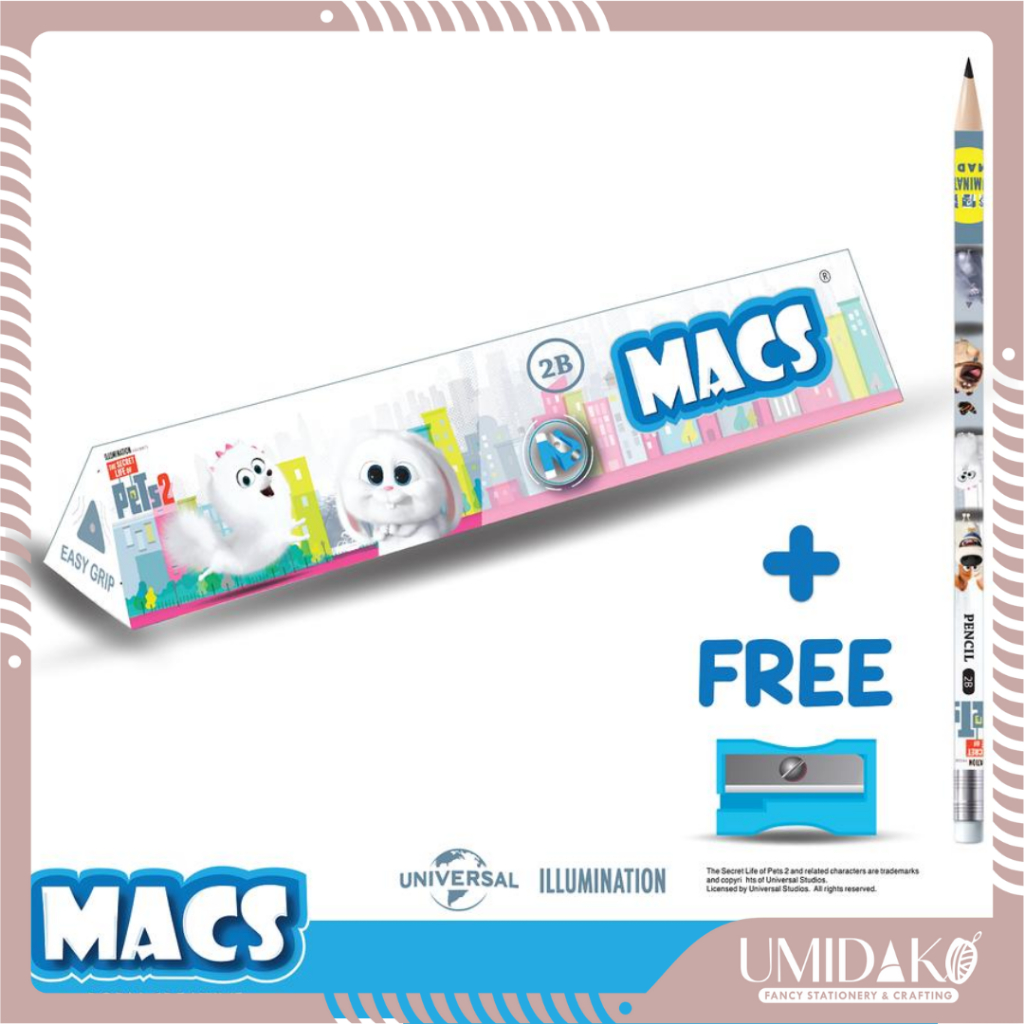 

[UMIDAKO] PENSIL MACS 2B TRAINGLE PETS