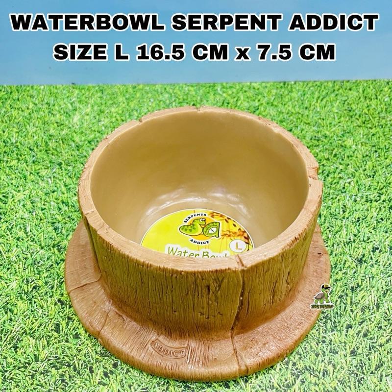 WATERDISH SERPENT ADDICT TEMPAT MINUM ULAR BIAWAK LEOPARD GECKO PANANA KADAL BALLPYTOON
