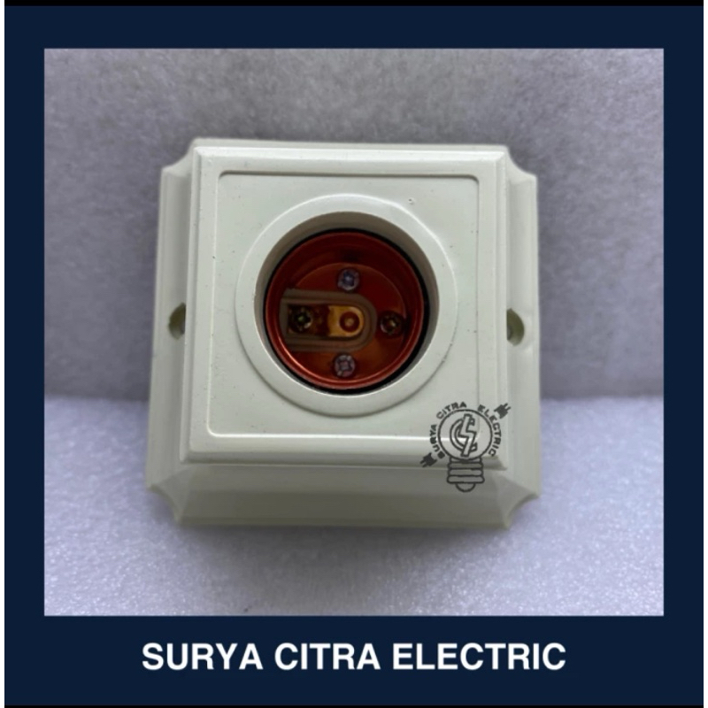 DEXTA Fiting Lampu Plafon Kotak