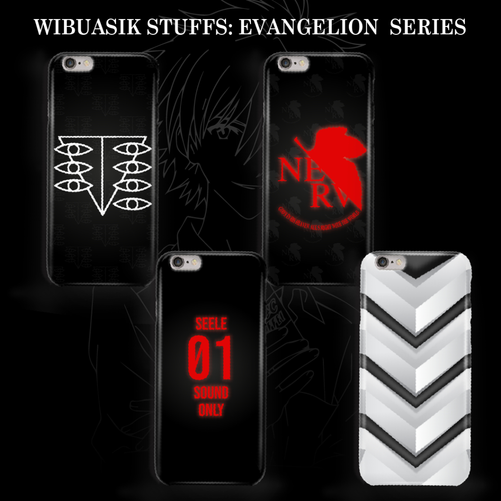 Casing Anime Evangelion Series SEELE NERV