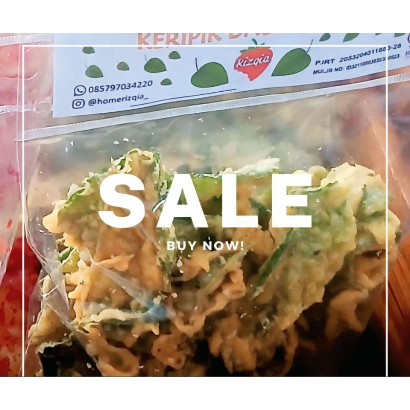 

KERIPIK DAUN BAYAM RIZQIA KHAS CIWIDEY