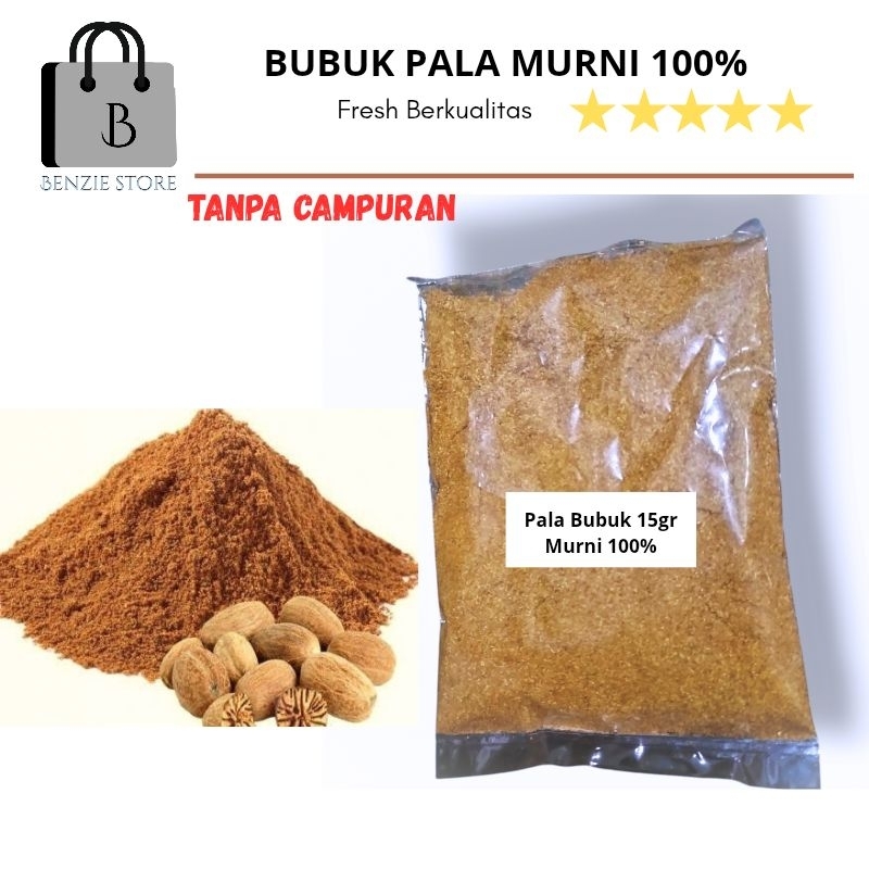 

Pala Bubuk Bumbu Dapur Biji Pala Bulat Utuh Paket Hemat