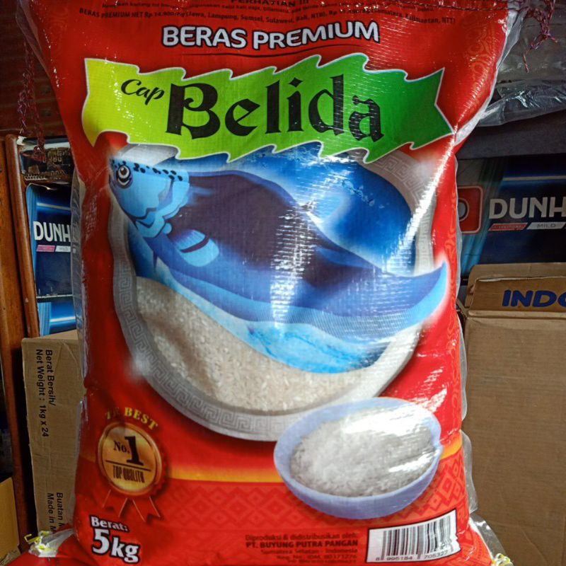 

Beras BELIDA 5kg