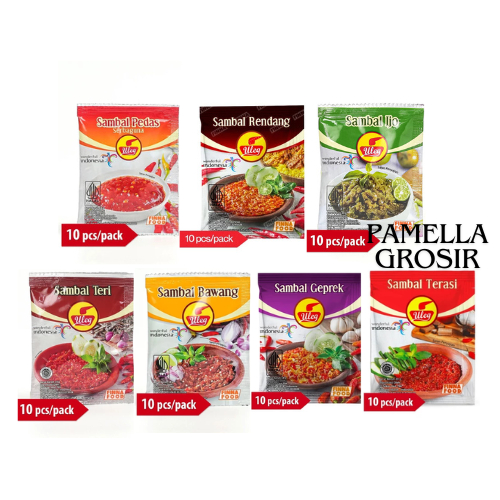 

SAMBAL ULEG SACHET FINNA SACHET ISI 10 PCS ALL VARIAN