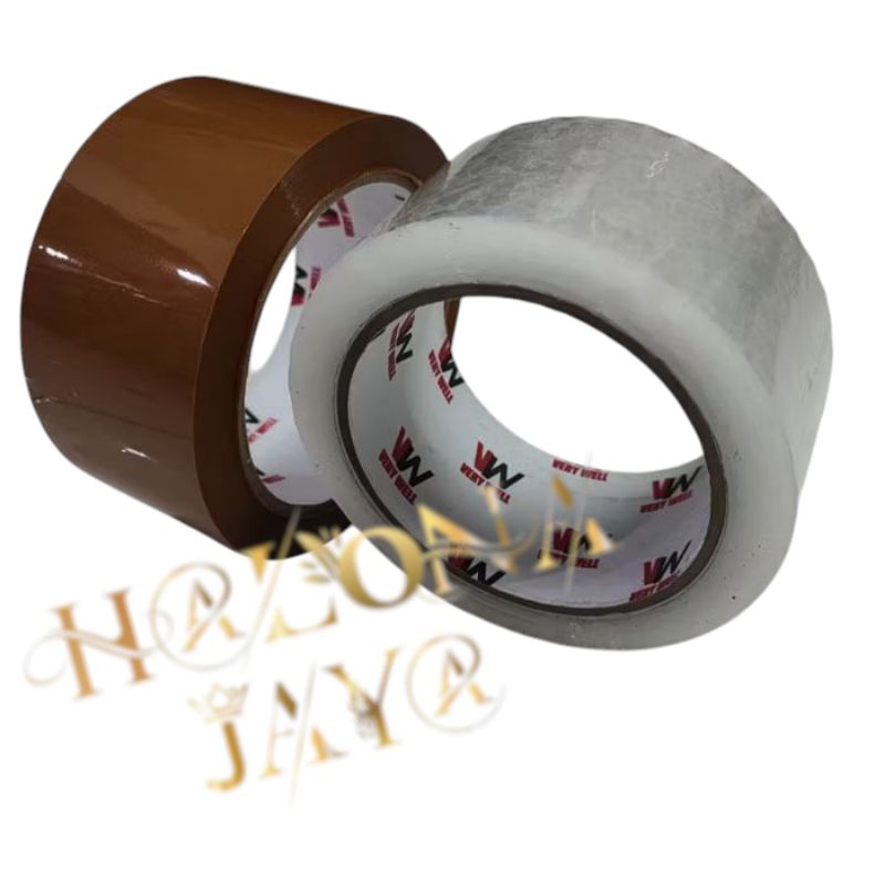 

Lakban OPP 48mm x 90 yard Very Well Bening / Coklat