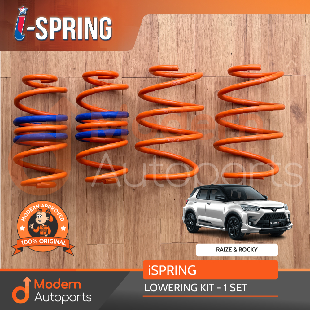 ISPRING Lowering Kit Per Coil Spring RAIZE ROCKY