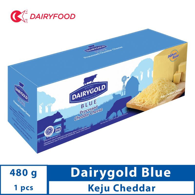 

TERMURAH DAIRY GOLD KEJU CHEDDAR 480 GRAM READY STOK HALAL