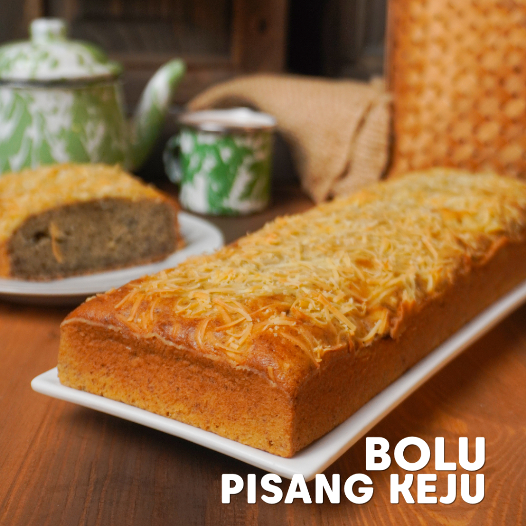 

The Bolu Rampah Bolu Pisang Keju - Oleh oleh khas Makassar