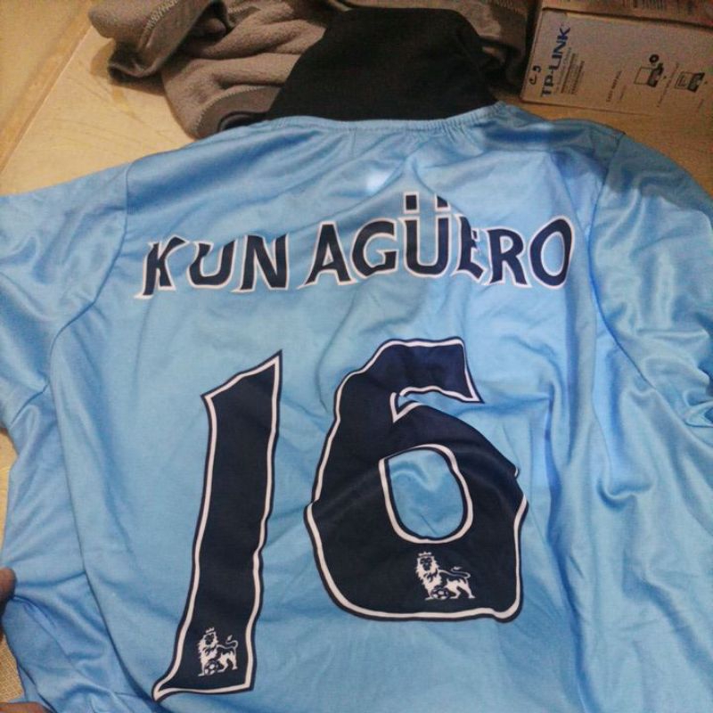 Baju Bola Nameset Kun Aguero