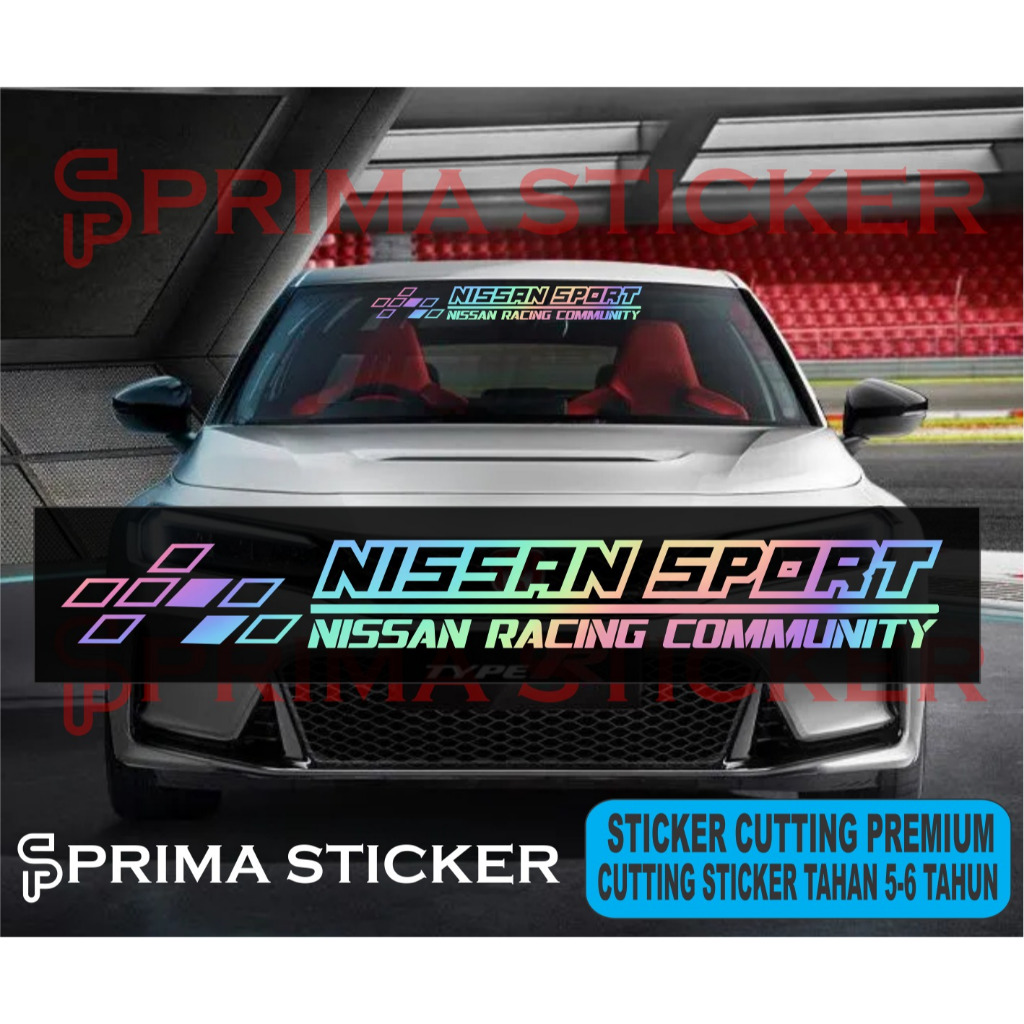 promo stiker kaca depan mobil nissan gran livina xtrail stiker terbaru keren kaca depan mobil nissan