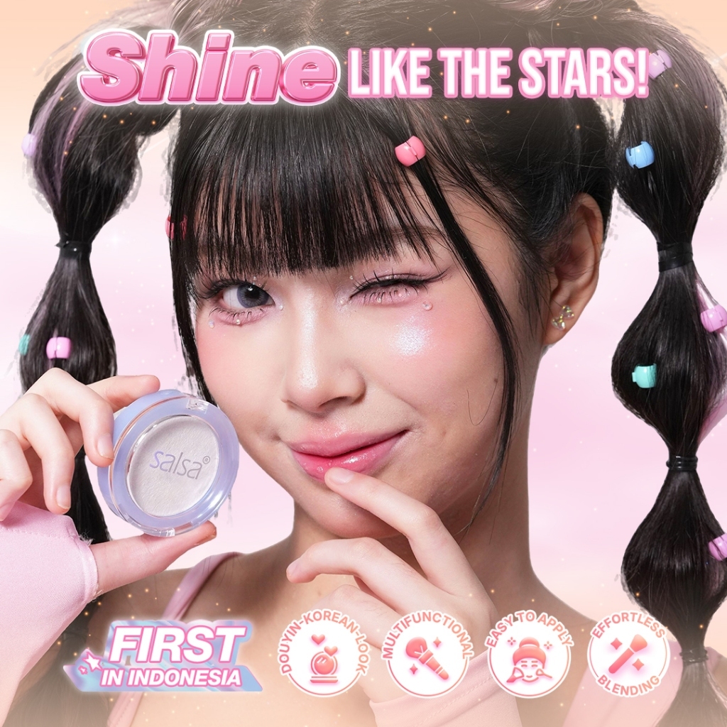 SALSA Galaxy Highlighter – Highlighter |  MakeUp | Shimmer | Perona Kilau | High Pigmented