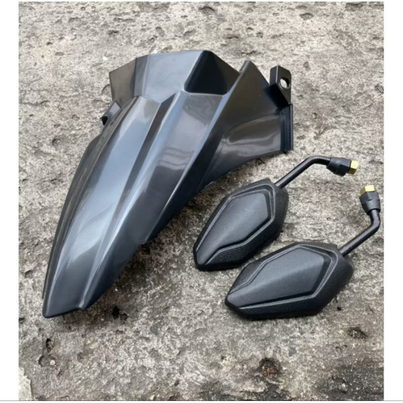 CoD PAKET Spakbor Kolong Hugger Vario 125 150 HITAM Aksesoris Variasi Honda Old FI TGP Click Plus Sp