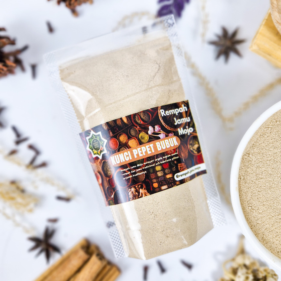 

Temu Putih Pepet Bubuk 100gr Kunir Putih Pepet Kunci Pepet Kualitas Premium JSR