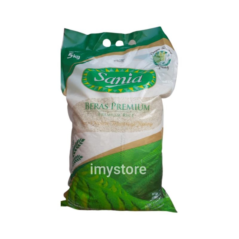 

Beras Premium Enak Pulen Sania 5kg