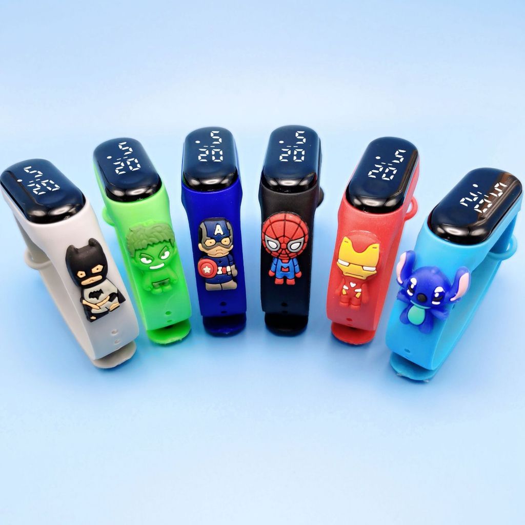 Jam Tangan Anak Canggih – Layar Sentuh & Anti Air, Desain Animasi Keren