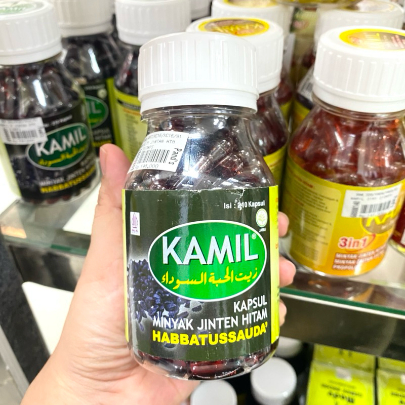 KAMIL HABBATUSSAUDA 210 KAPSUL